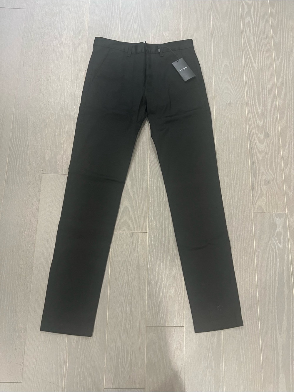 Saint Laurent Paris Black Tailored Trousers – Size 31